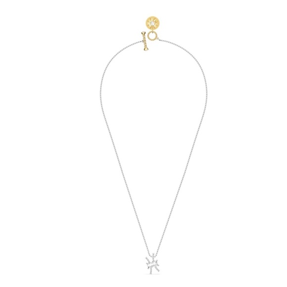 🎁PERFECT GIFT IDEA  🎁 SWAROVSKI Pisces Zodiac II necklace with emerald crystal. - Picture 8 of 15